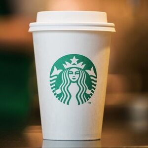 Starbucks ☕️ (50 Count) Tall 12oz Disposable Paper Coffee Cups & Lids -Authentic